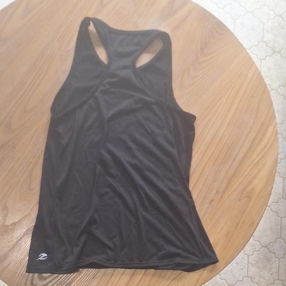 Black Racerback Tank Top - Picture 4 of 4